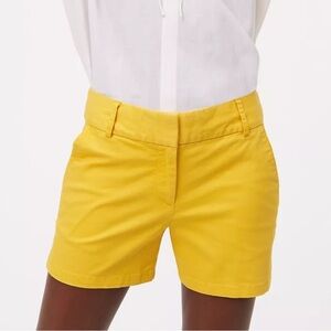 LOFT Rivera Shorts Yellow Size 8